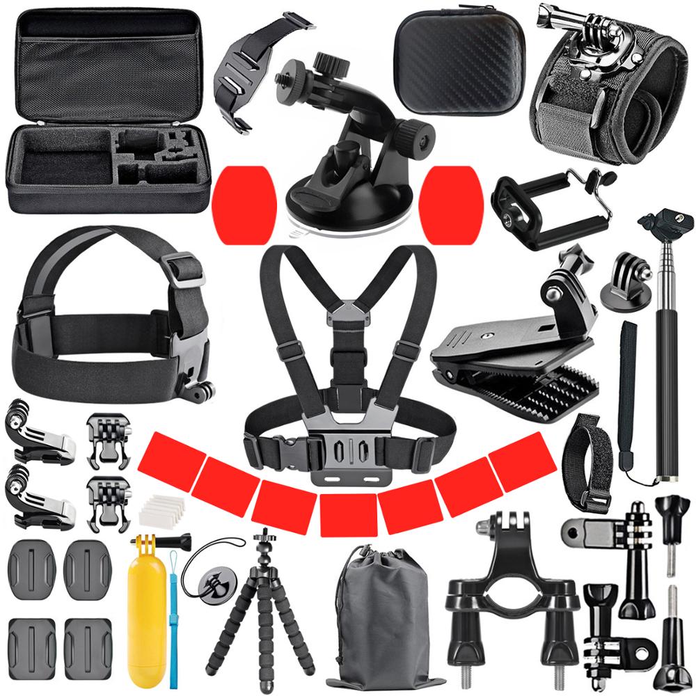 Gopro Action Camera Hero 11 Black - Ensemble d'accessoires pour GoPro, compatible avec