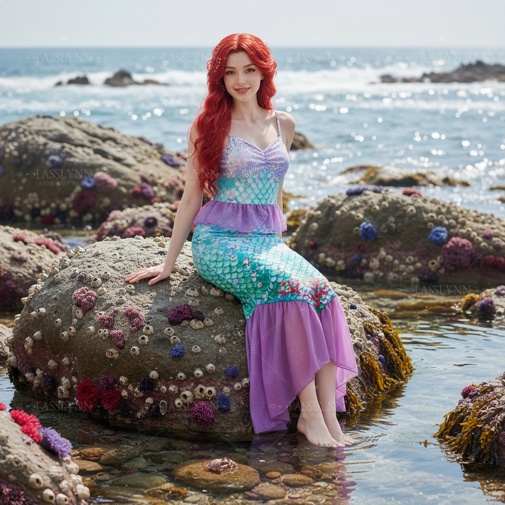 Robe longue de cosplay Ariel l - Photography Outfit avis et prix