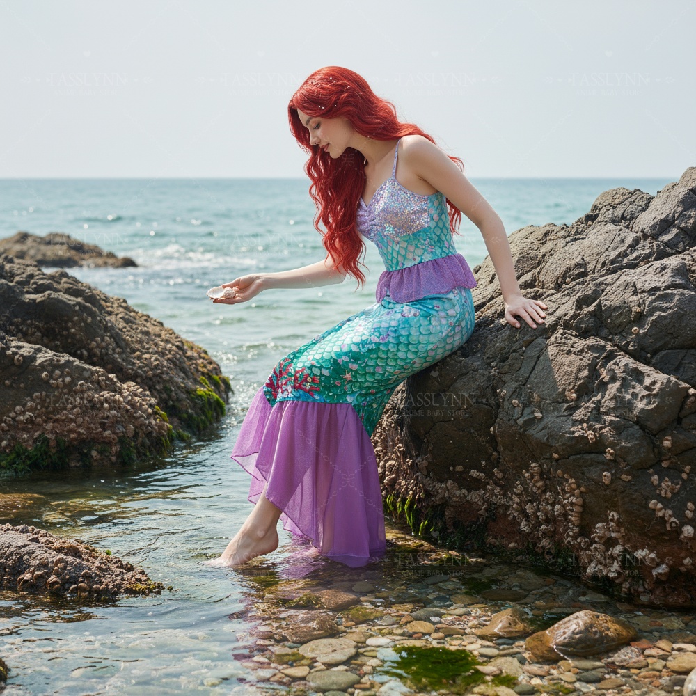 Robe longue de cosplay Ariel l - Photography Outfit avis et prix