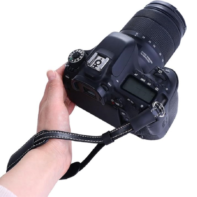 Dragonne de poignet d'appareil - Camera Strap Leather avis et prix