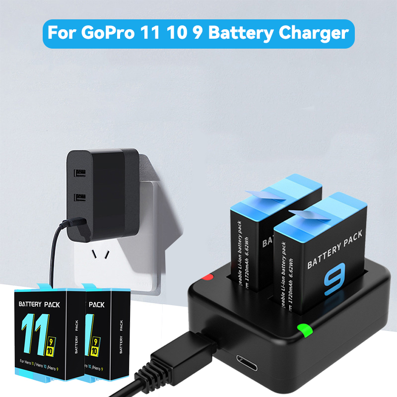 Double Port Slot Double charge - Gopro Action Camera Hero 11 Black avis et prix