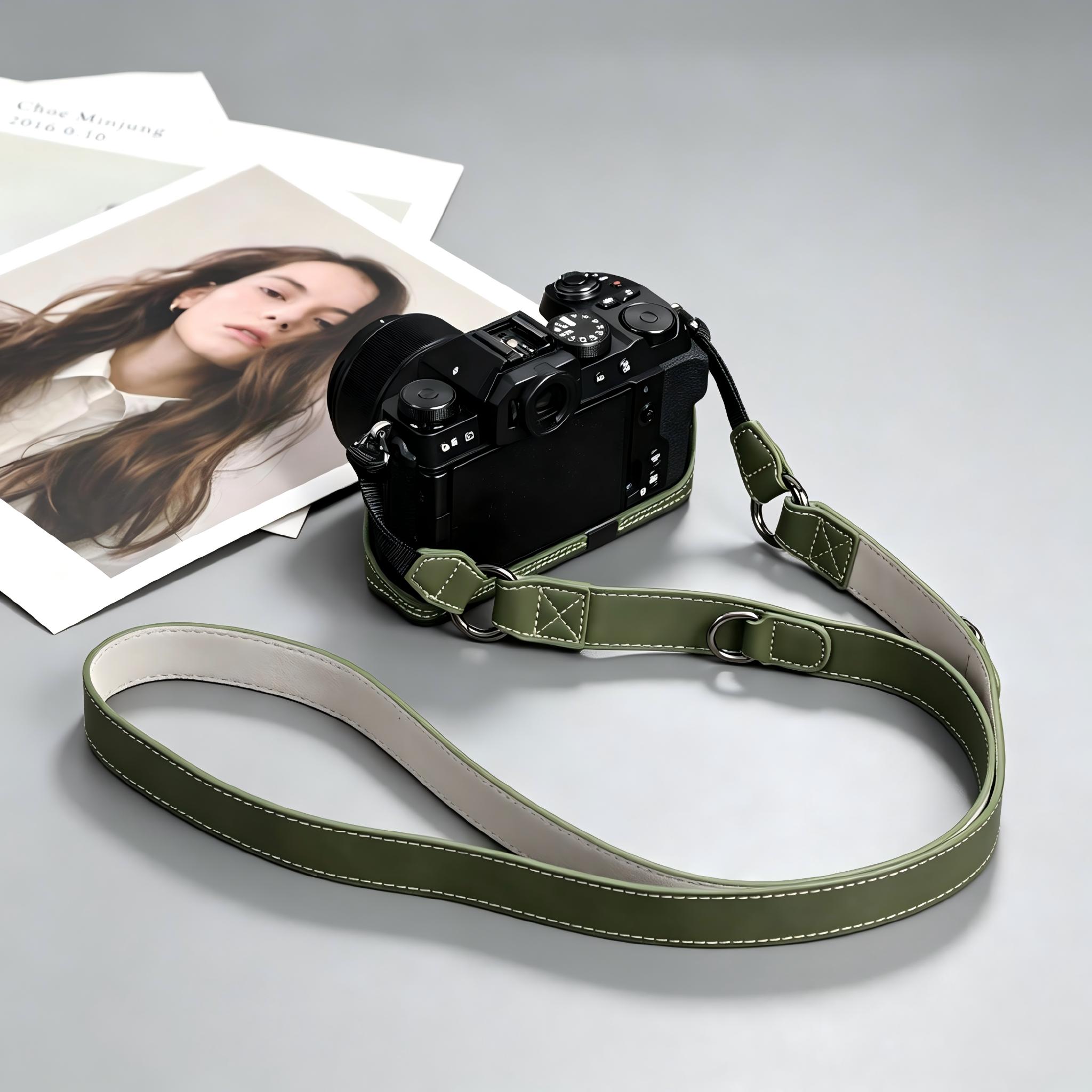 Sangle d'appareil photo rétro  - Camera Strap Leather avis et prix
