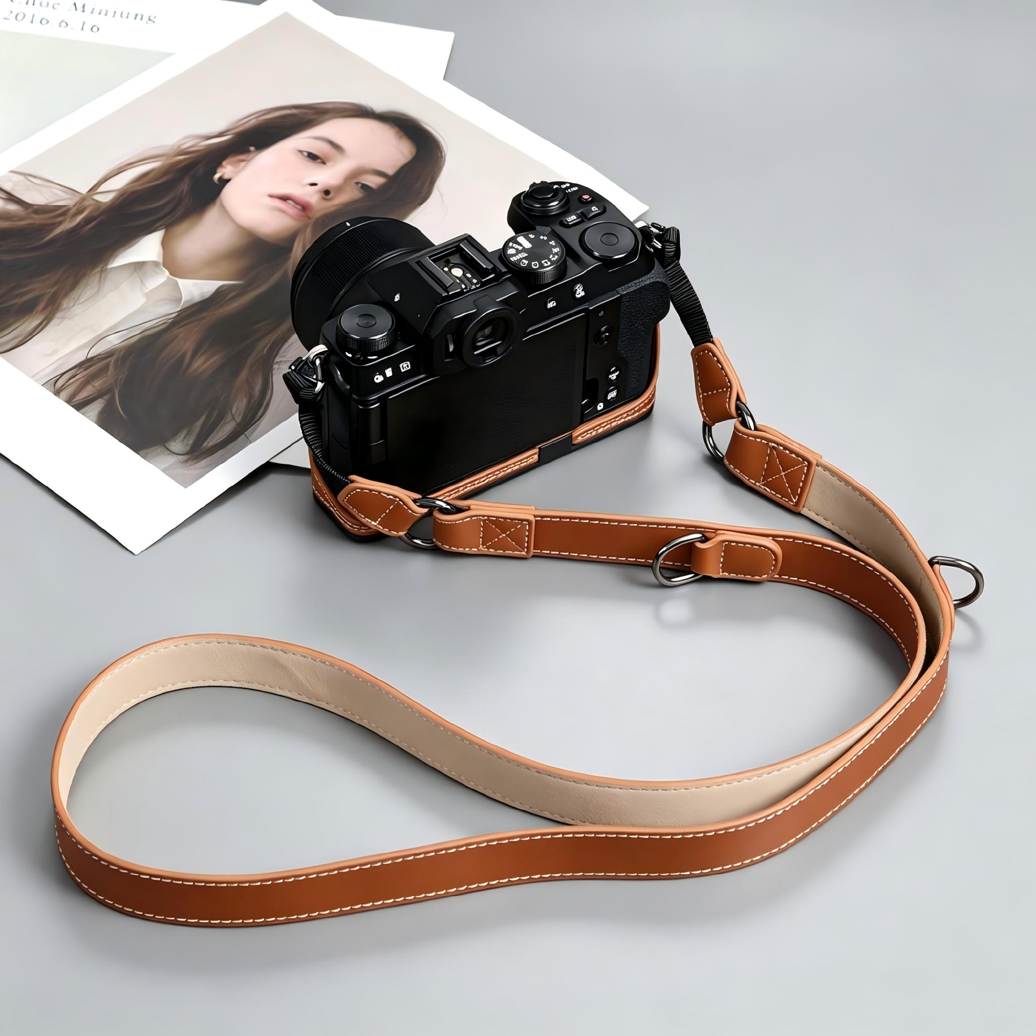 Sangle d'appareil photo rétro  - Camera Strap Leather avis et prix