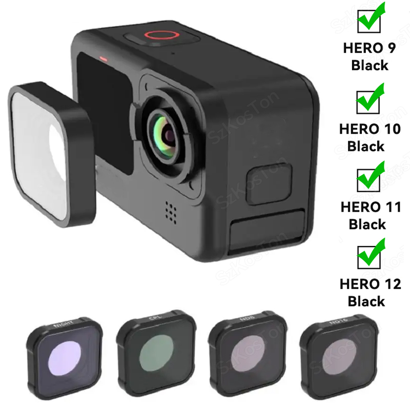 Kit de filtre CPL UV ND8 ND16  - Gopro Action Camera Hero 11 Black avis et prix
