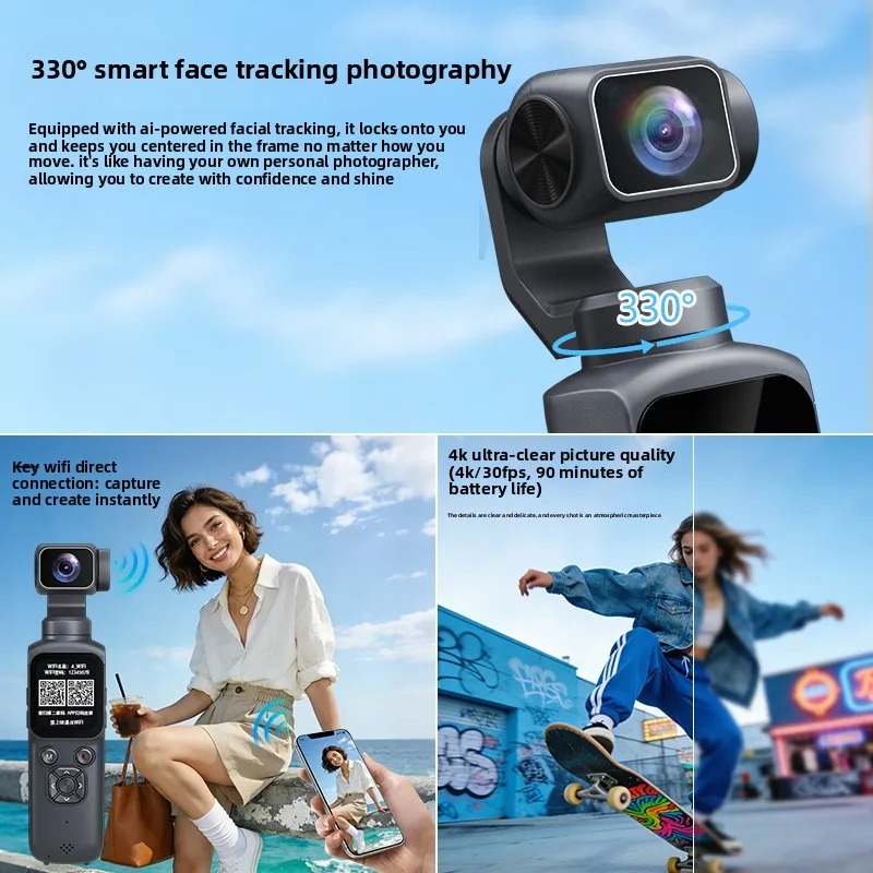 Caméra de poche 4K HJD05 avec  - Photography Grid avis et prix