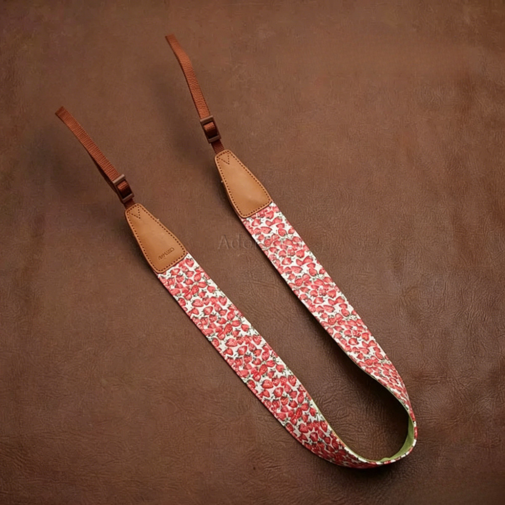 Sangle d'appareil photo en cui - Camera Strap Leather avis et prix