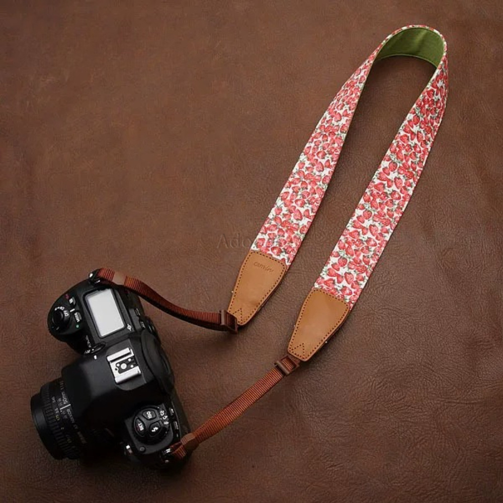 Sangle d'appareil photo en cui - Camera Strap Leather avis et prix