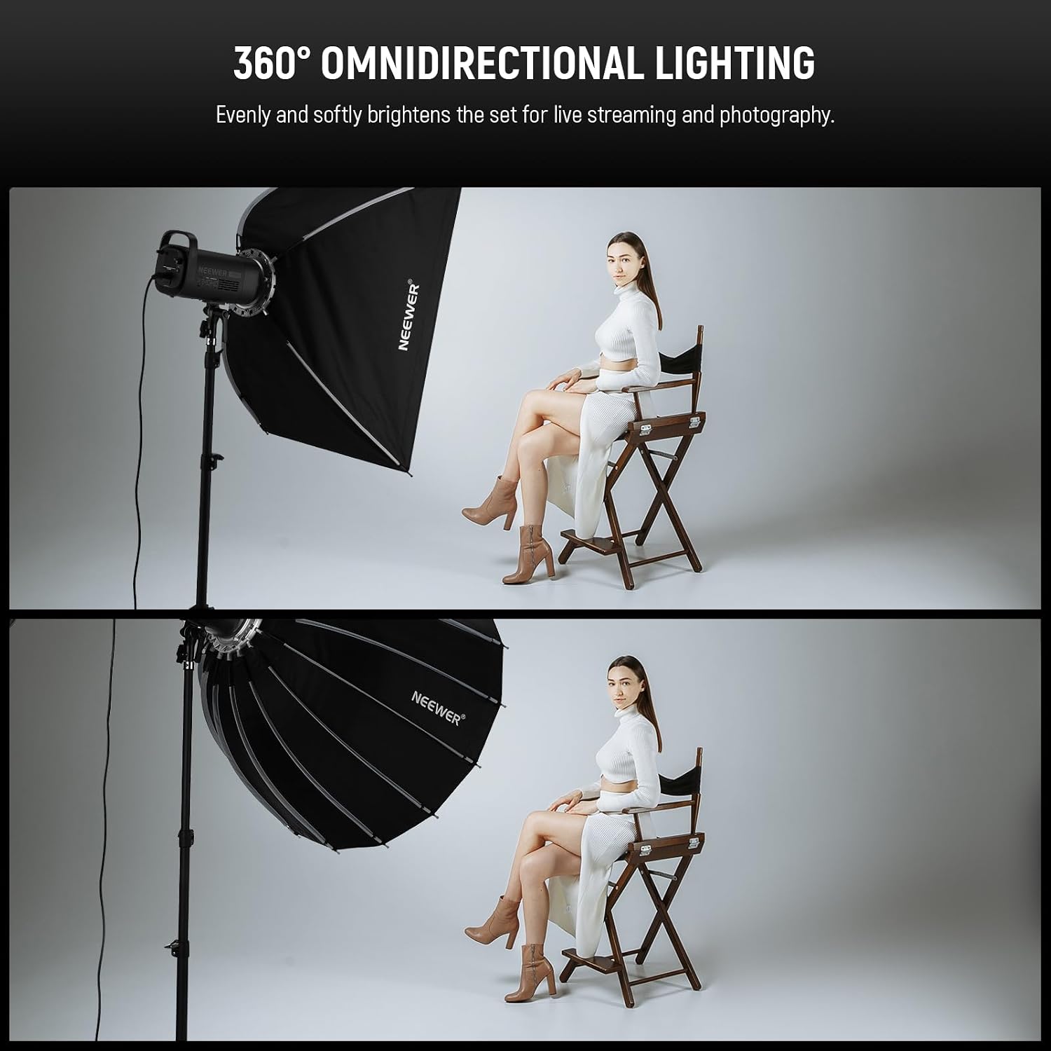 Boîte à lumière parabolique av - Photography Grid avis et prix