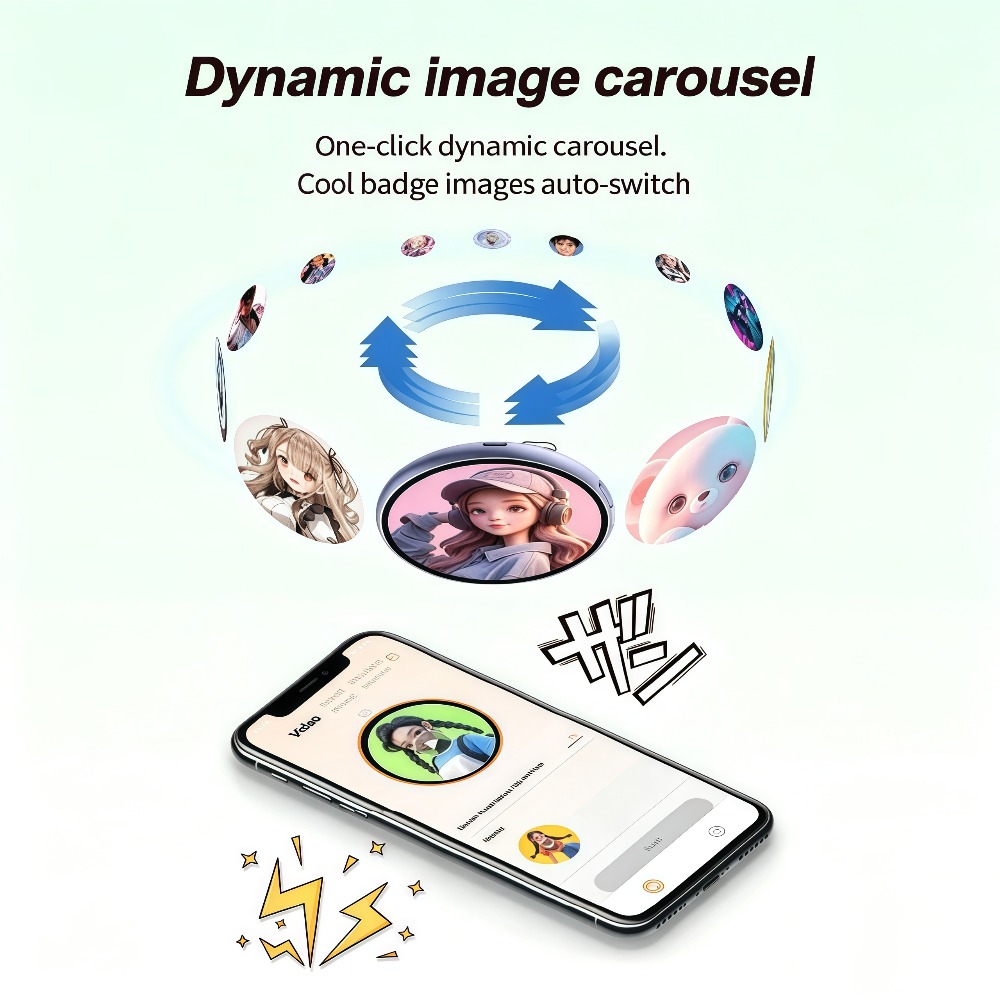 Badge numérique Pixel Anime av - Photography Grid avis et prix